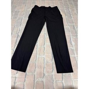 Van Heusen Flex Mens Black Dress Pants‎ Flat Front